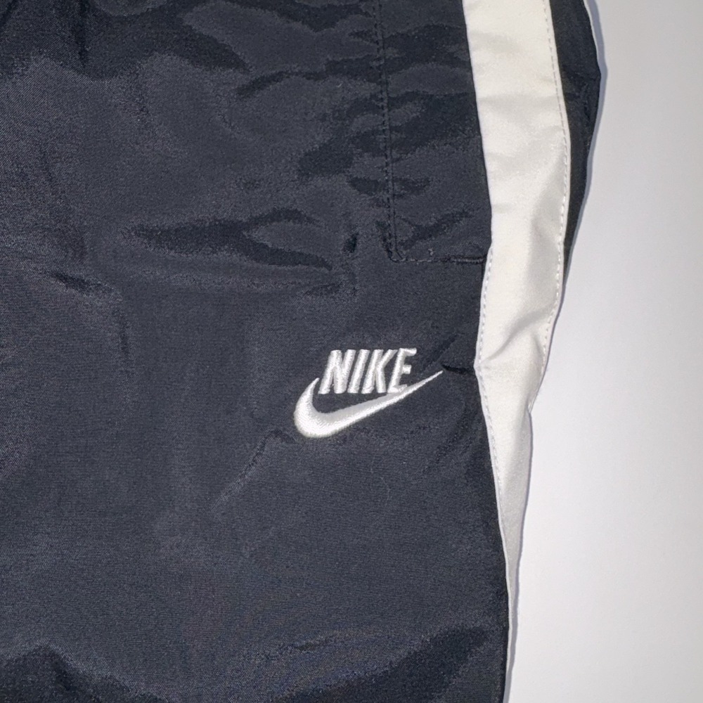 Vintage Nike 2-Piece Tracksuit Set Black White XS Zip Jacket & Pants 331139-010 - Picture 13 of 13